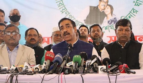 সম্মেলন করে নির্বাচনি প্রচারণার নামার ঘোষণা শামীম ওসমানের