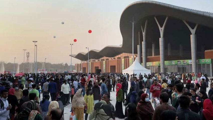 বাণিজ্য মেলায় ১৬ মিলিয়ন মার্কিন ডলার পণ্যের রফতানি আদেশ