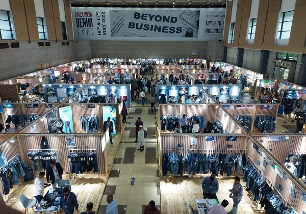 রাজধানীর বসুন্ধরা আন্তর্জাতিক কনভেনশন সেন্টারে শেষ হলো ডেনিম এস্কপো-২০২২।