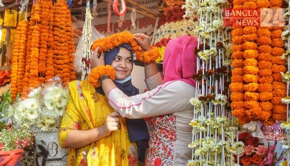 ফুল বিক্রিতে শীর্ষে  যশোর, দ্বিতীয় ঝিনাইদহ