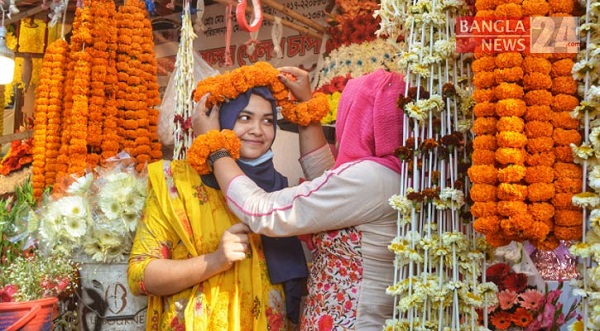 ফুল বিক্রিতে শীর্ষে  যশোর, দ্বিতীয় ঝিনাইদহ