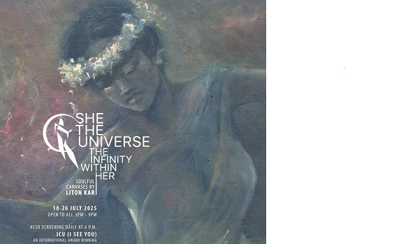 নারী–লিটন করের ক্যানভাসে আত্মার রেখাচিত্র