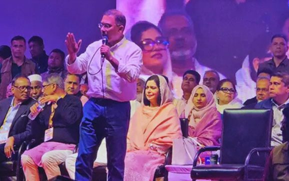 এদেশ কোনো ব্যক্তিগত সম্পত্তি নয়: টাঙ্গাইলে তারেক রহমান