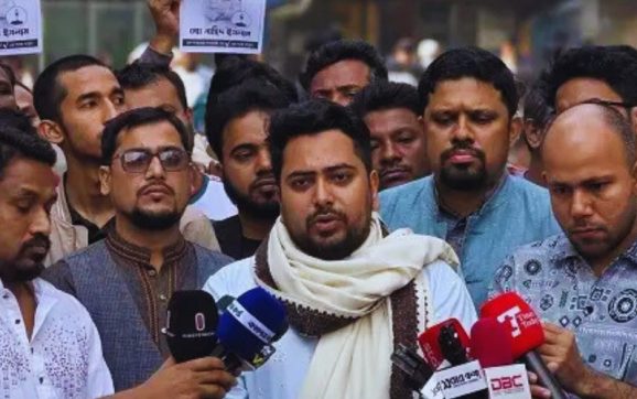 ঢাকা-১১ আসনে আচরণবিধি লঙ্ঘনের অভিযোগ নাহিদ ইসলামের