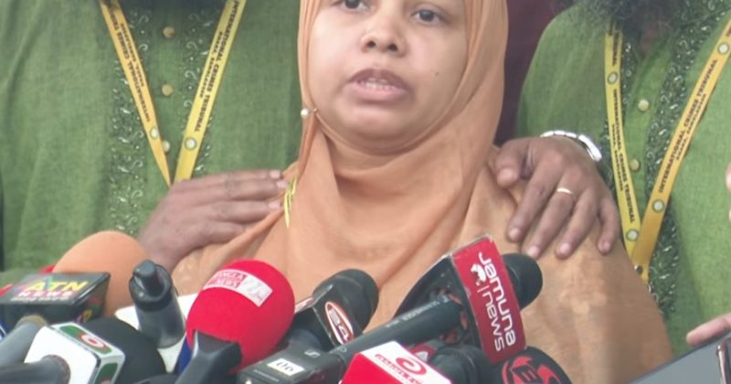 ভিডিও ফুটেজ থাকা সত্ত্বেও খুনির মাত্র তিন বছরের সাজা—এটা কী ন্যায়?: প্রশ্ন শহীদ আনাসের মায়ের