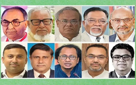 প্রধানমন্ত্রীর ১০ উপদেষ্টার দপ্তর বণ্টন: রাজনীতির মাঠে অভিজ্ঞরাই পেলেন গুরুত্ব