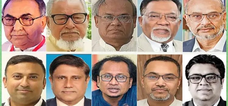 প্রধানমন্ত্রীর ১০ উপদেষ্টার দপ্তর বণ্টন: রাজনীতির মাঠে অভিজ্ঞরাই পেলেন গুরুত্ব