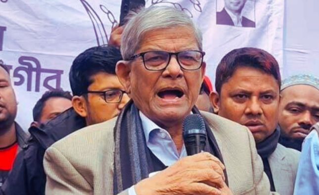 জনগণ জেগে উঠেছে, এবার কেউ নির্বাচন রুখতে পারবে না: ঠাকুরগাঁওয়ে মির্জা ফখরুল